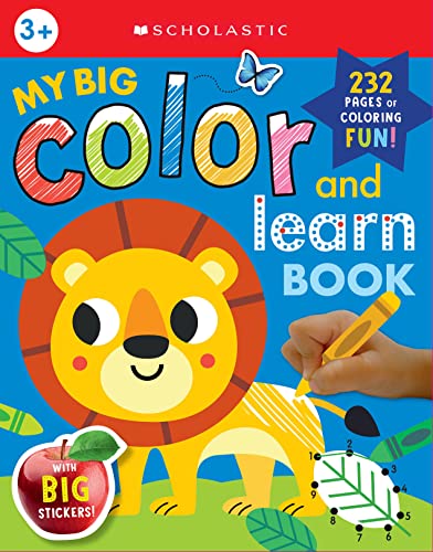 My Big Color & Learn Book: Scholastic Early Learners (Coloring Book) von Scholastic US